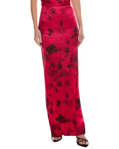 Alice And Olivia Alice + Olivia Stephine Maxi Skirt In Red