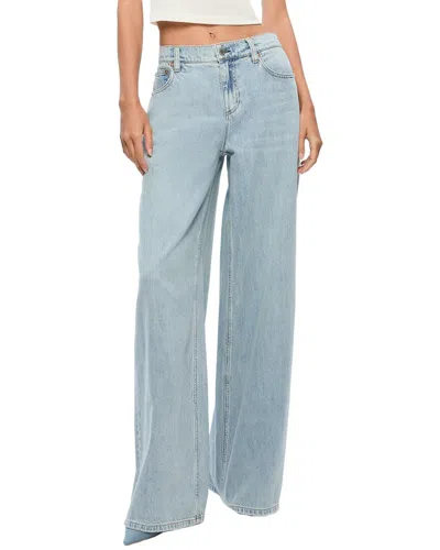 Alice And Olivia Alice + Olivia Super Baggy Jeans In Blue