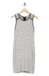 Alice And Olivia Alice + Olivia Talulah Mini Dress In Soft White/black
