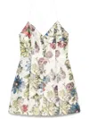 Alice And Olivia Tayla Structured Lantern Mini Dress