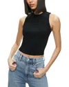 Alice And Olivia Alice + Olivia Amity Cropped Crew Top