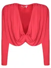 Alice And Olivia Alice + Olivia Tops In Red
