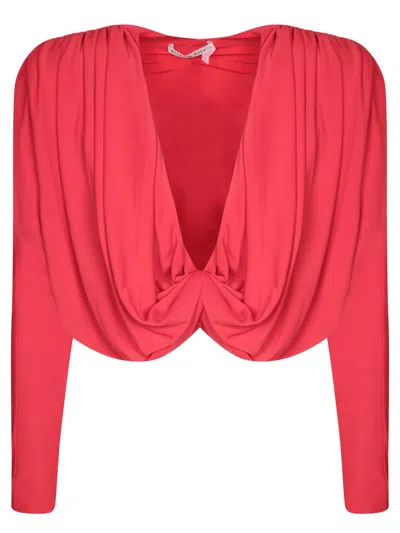 Alice And Olivia Alice + Olivia Tops In Red