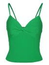 Alice And Olivia Alice + Olivia Tops In Green