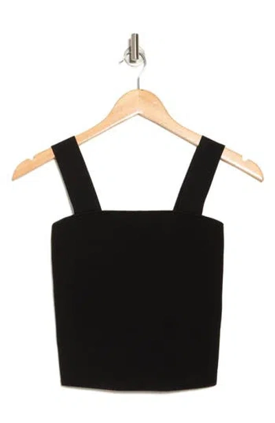 Alice And Olivia Alice + Olivia Torie Wide Strap Crop Tank