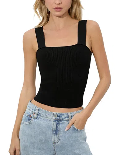 Alice And Olivia Alice + Olivia Torie Wide Strap Wool-blend Tank