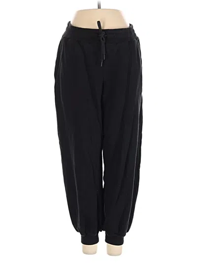 Pre-owned Alice And Olivia Alice + Olivia Track Pants In Black