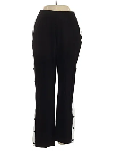 Pre-owned Alice And Olivia Alice + Olivia Track Pants In Black