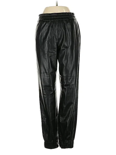 Pre-owned Alice And Olivia Alice + Olivia Track Pants In Black
