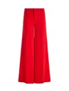 Alice And Olivia Alice + Olivia Trousers Red In Red