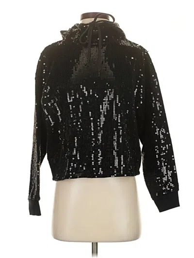 Pre-owned Alice And Olivia Alice + Olivia Turtleneck Sweater In Black