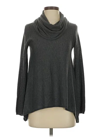 Pre-owned Alice And Olivia Alice + Olivia Turtleneck Sweater In Gray