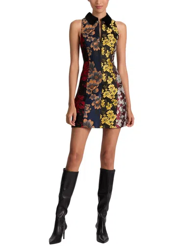 Alice And Olivia Alice + Olivia Velia Collared Mini Dress