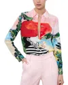 Alice And Olivia Alice + Olivia Willa Button Down