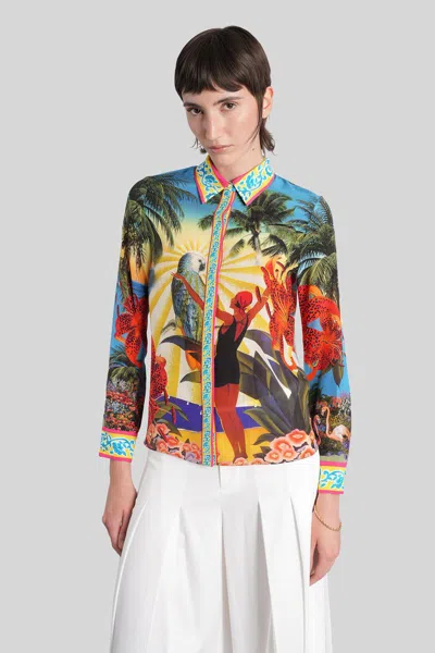 ALICE AND OLIVIA ALICE + OLIVIA WILLA SHIRT