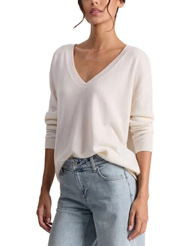 Alice And Olivia Alice + Olivia Williams Easy Cashmere-blend Pullover In White
