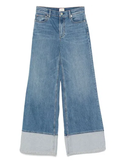 ALICE AND OLIVIA ALICE + OLIVIA WILSON WIDE-LEG DENIM JEANS