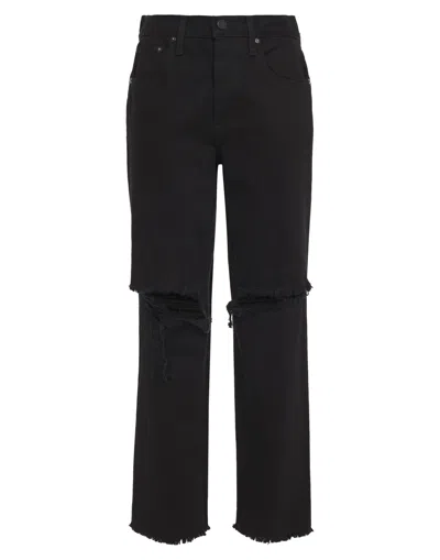Alice And Olivia Alice + Olivia Woman Pants Black Size 24 Cotton
