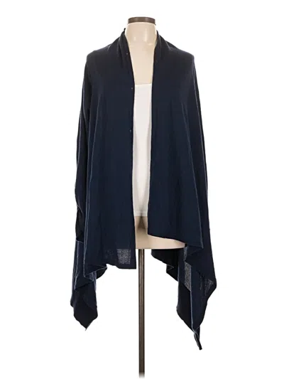 Pre-owned Alice And Olivia Alice + Olivia Wool Cardigan Sweater In Blue