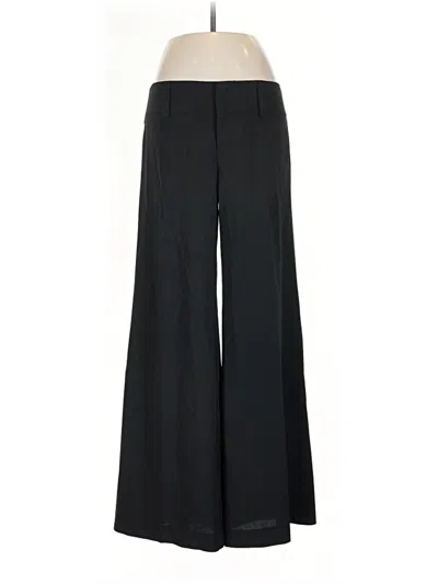 Pre-owned Alice And Olivia Alice + Olivia Wool Pants In Black
