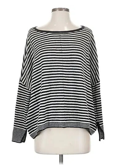 Pre-owned Alice And Olivia Alice + Olivia Wool Pullover Sweater In Black