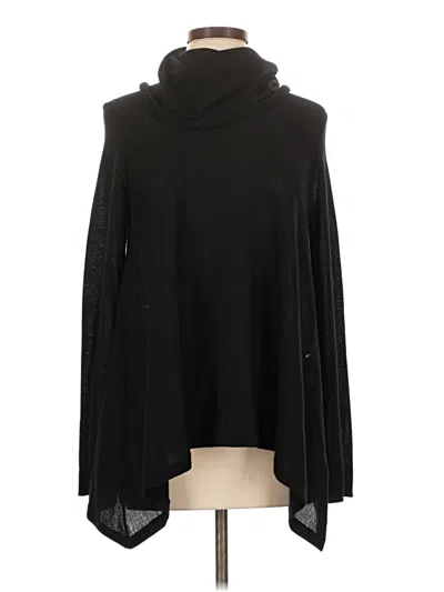 Pre-owned Alice + Olivia Wool Pullover Sweater In Black
