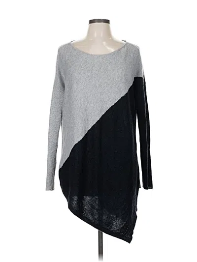 Pre-owned Alice And Olivia Alice + Olivia Wool Pullover Sweater In Gray