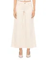 Alice And Olivia Amazing Low Rise Cropped Wide Leg Jeans In Natural In Neutral