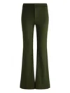 Alice And Olivia Andrew Flared Trousers In Green