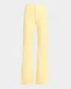Alice And Olivia Andrew Pant In Butter