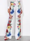 Alice And Olivia Andrew Pant In Garden Brunch Off White