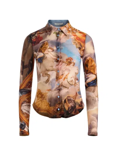 ALICE AND OLIVIA JADE BUTTONED SHIRT