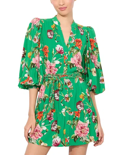 Alice And Olivia Antonette Button Front Dress