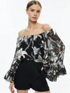 ALICE AND OLIVIA ARDELIA OFF THE SHOULDER TOP