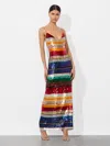 Alice And Olivia Artea Embellished Maxi Dress In Multi