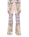 Alice And Olivia Athena Flared Wide Leg Pants Day Dreamer In Day Dreamer
