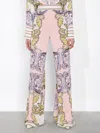 Alice And Olivia Athena Flared Wide Leg Pants Day Dreamer In Day Dreamer