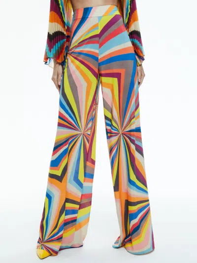 Alice And Olivia Athena Wide Leg Pant