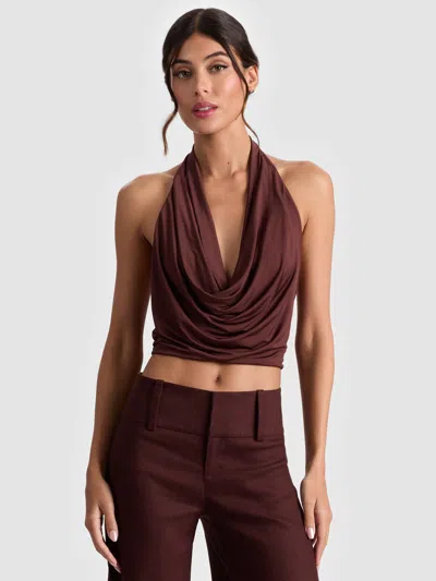 Alice And Olivia Ayanna Halter Top