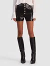 Alice And Olivia Guinevere Embellished Bustier In Black