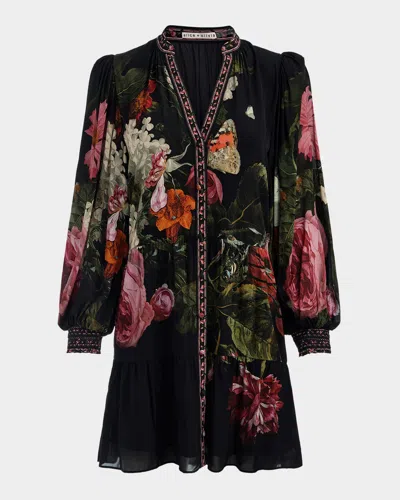 Alice And Olivia Be Still Antonette Mini Dress