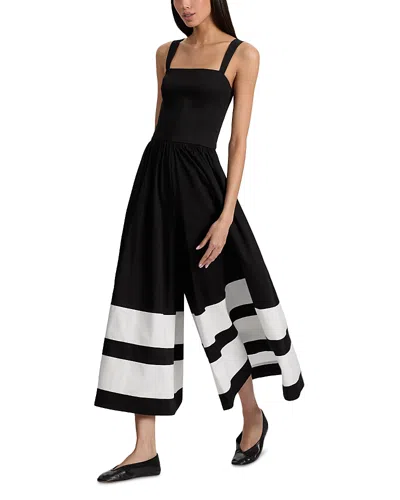 Alice And Olivia Belden Wide Leg Jumpsuit In Multi