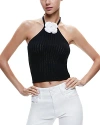 ALICE AND OLIVIA ALICE AND OLIVIA BESSIE HALTER TOP