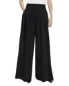 Alice And Olivia High-waisted Pleated Trousers In Black