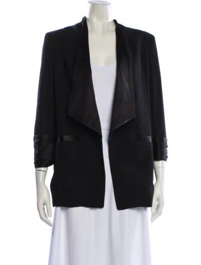 Pre-owned Alice And Olivia Blazer In Black