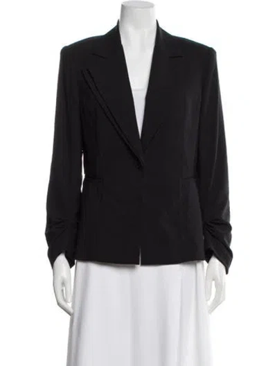 Pre-owned Alice And Olivia Blazer In Black