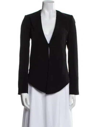 Pre-owned Alice And Olivia Blazer In Black