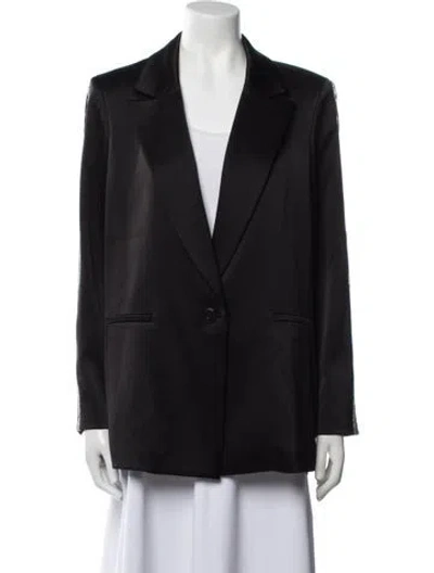 Pre-owned Alice And Olivia Blazer In Black