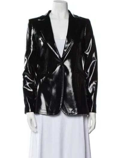Pre-owned Alice And Olivia Blazer In Black