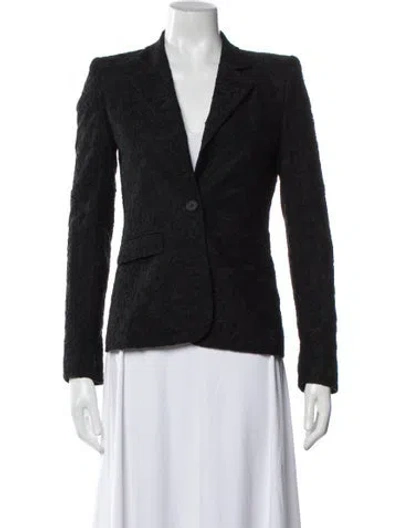 Pre-owned Alice And Olivia Blazer In Black